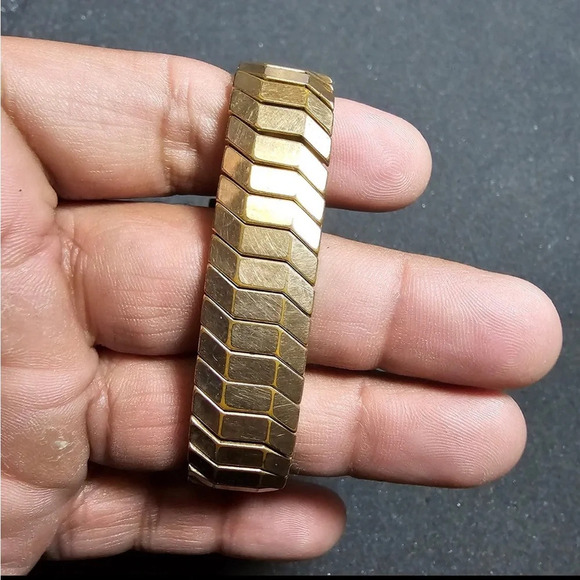 Vintage Cavalcade Mechanical Wind Up Watch 10K Gold Filled Crystal Dial Working - Picture 8 of 11